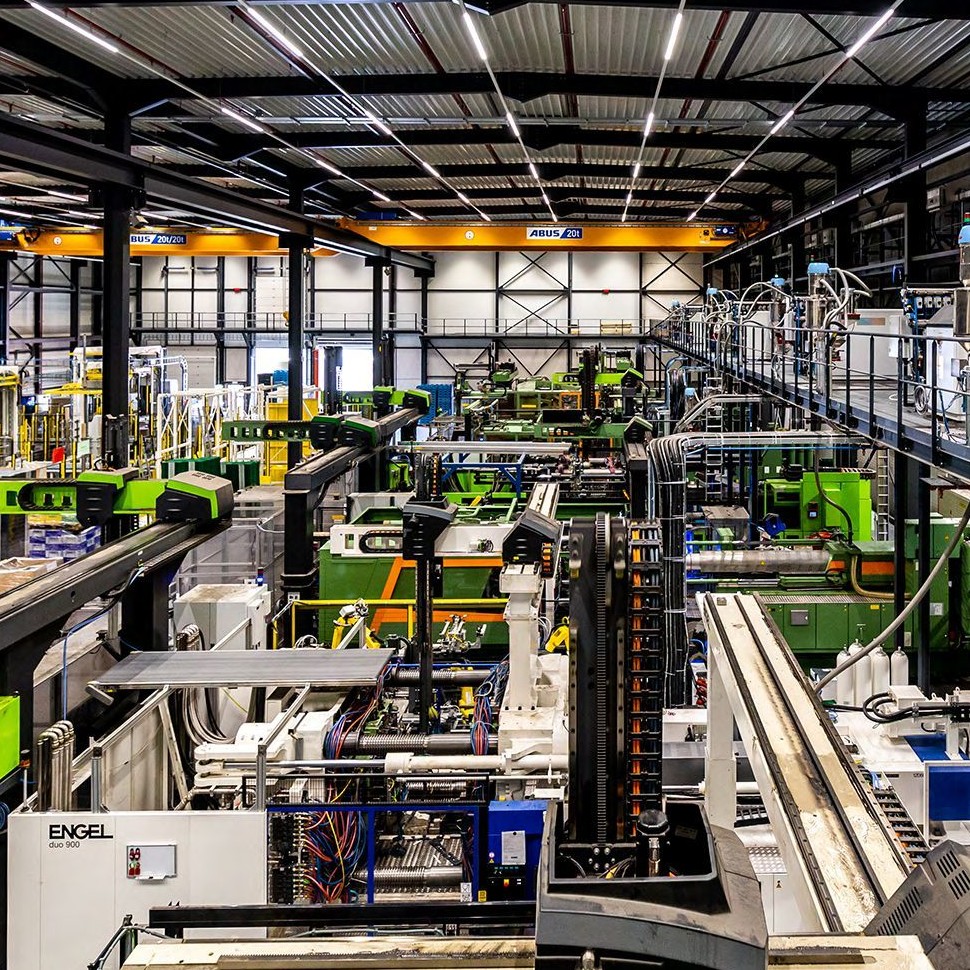 Hoogtechnologisch machinepark